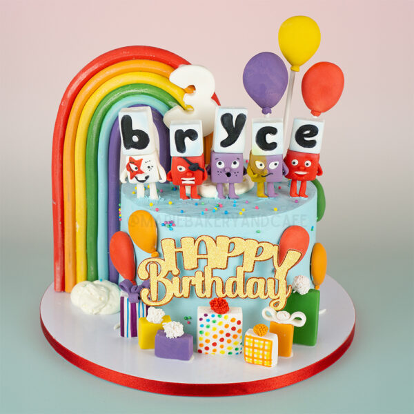 Alphablocks Birthday Cake