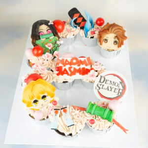 Demon Slayer Cupcakes