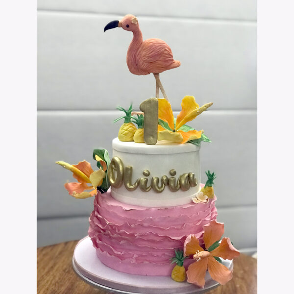 Flamingo Cake