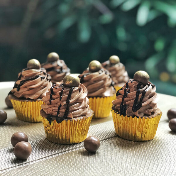 Maltesers Chocolate Cupcakes